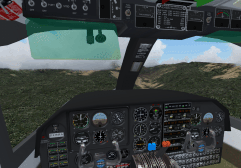virtuelles Cockpit BN-2A